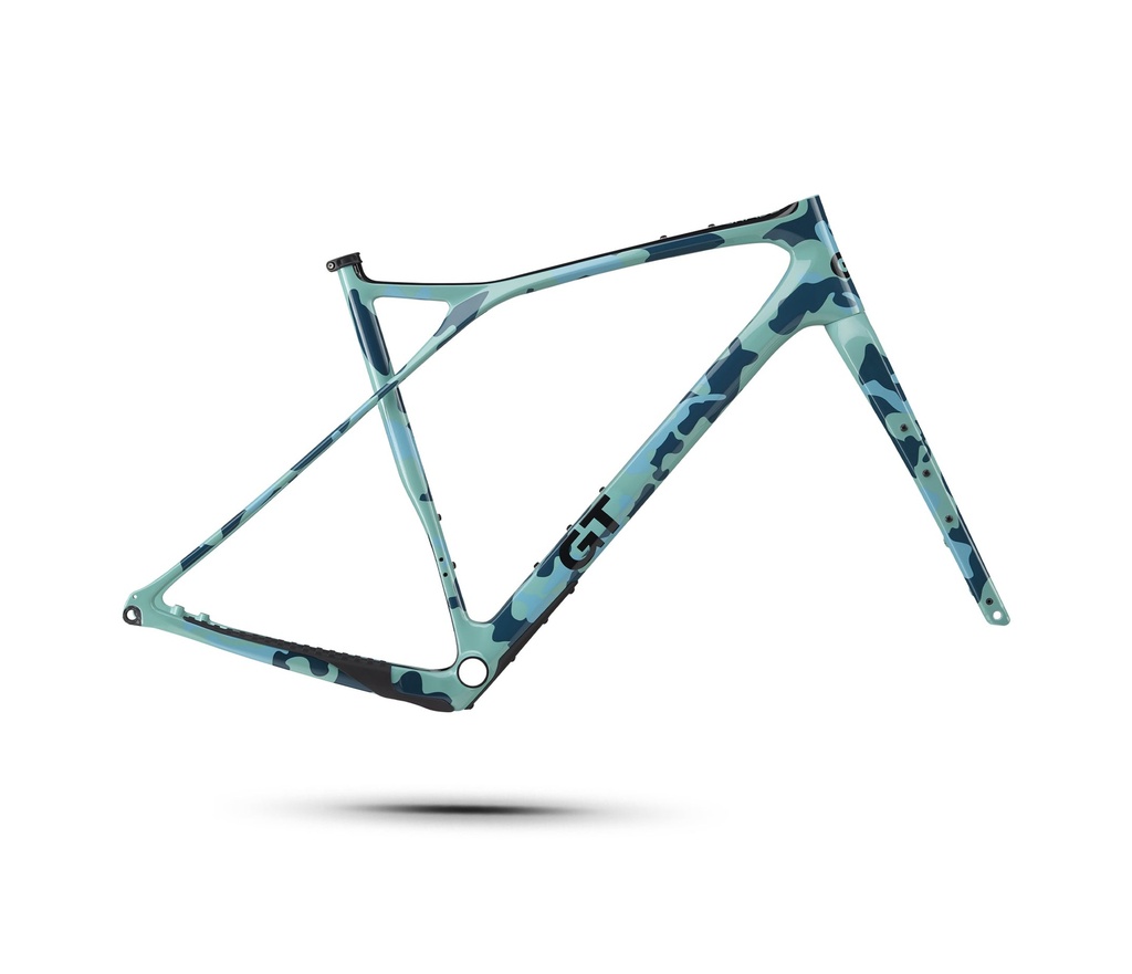 [G11082M10SM] Grade Carbon Frameset Gravel Travel Suspension fork compatible Integrated Frame Protection (SM)