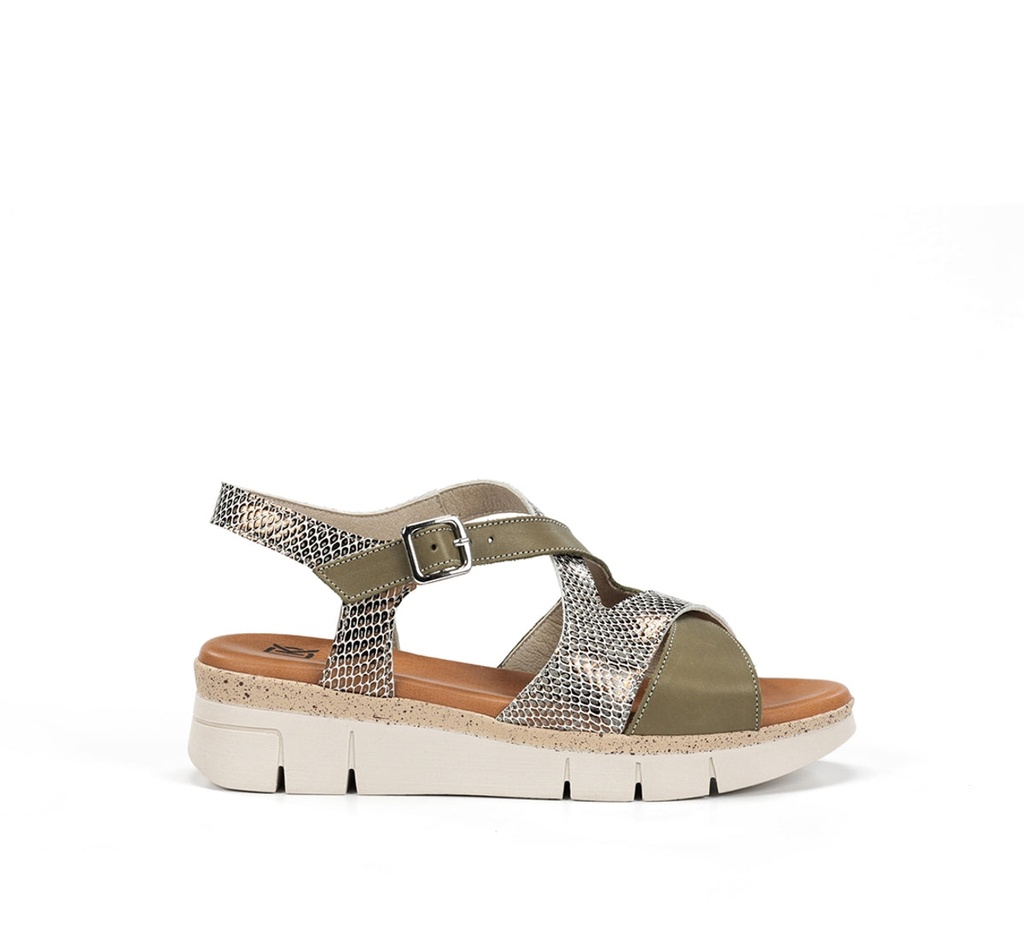 KLAU D9485 Sandalia Verde