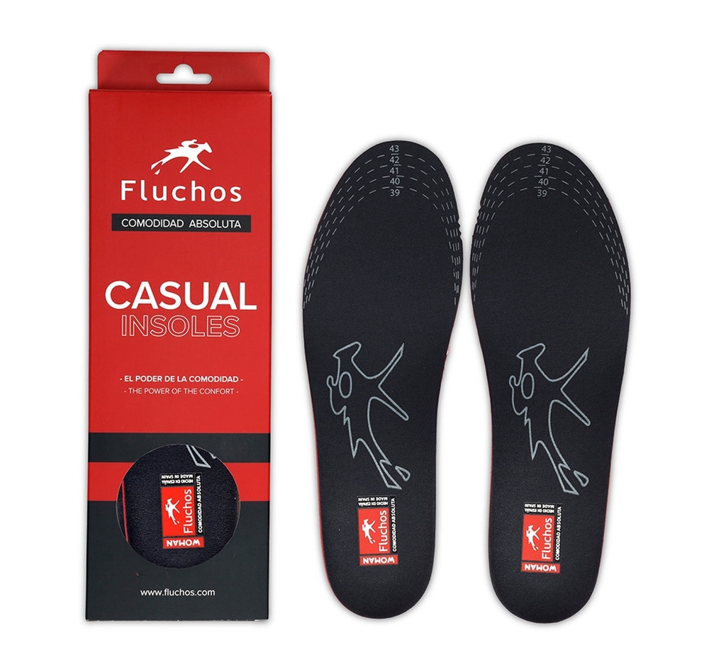 Plantilla Casual Mujer Talla 39-43