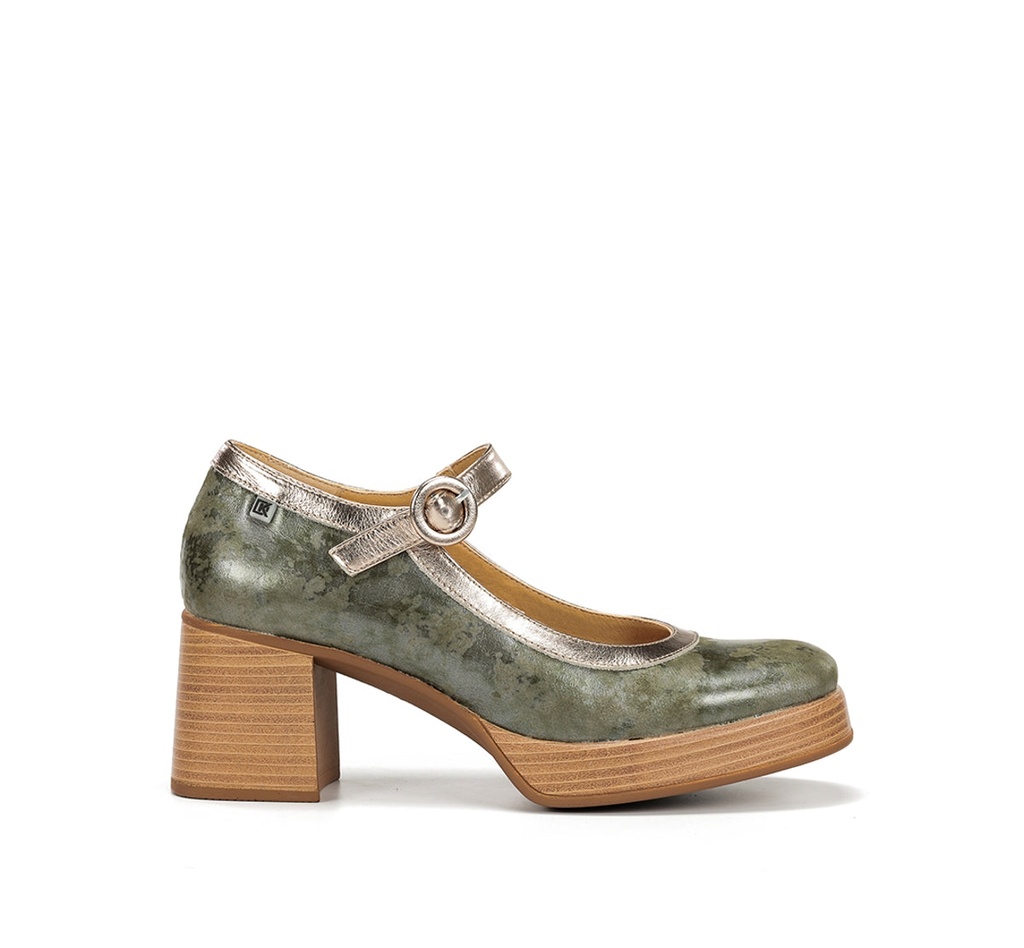 CRISTEL D9661 Sandalia Verde