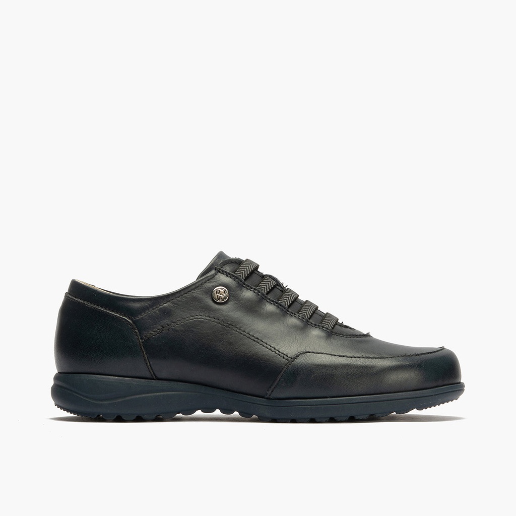 [117_MARINO_36] Deportivo Mujer con Elásticos Plano Azul Marino (36)