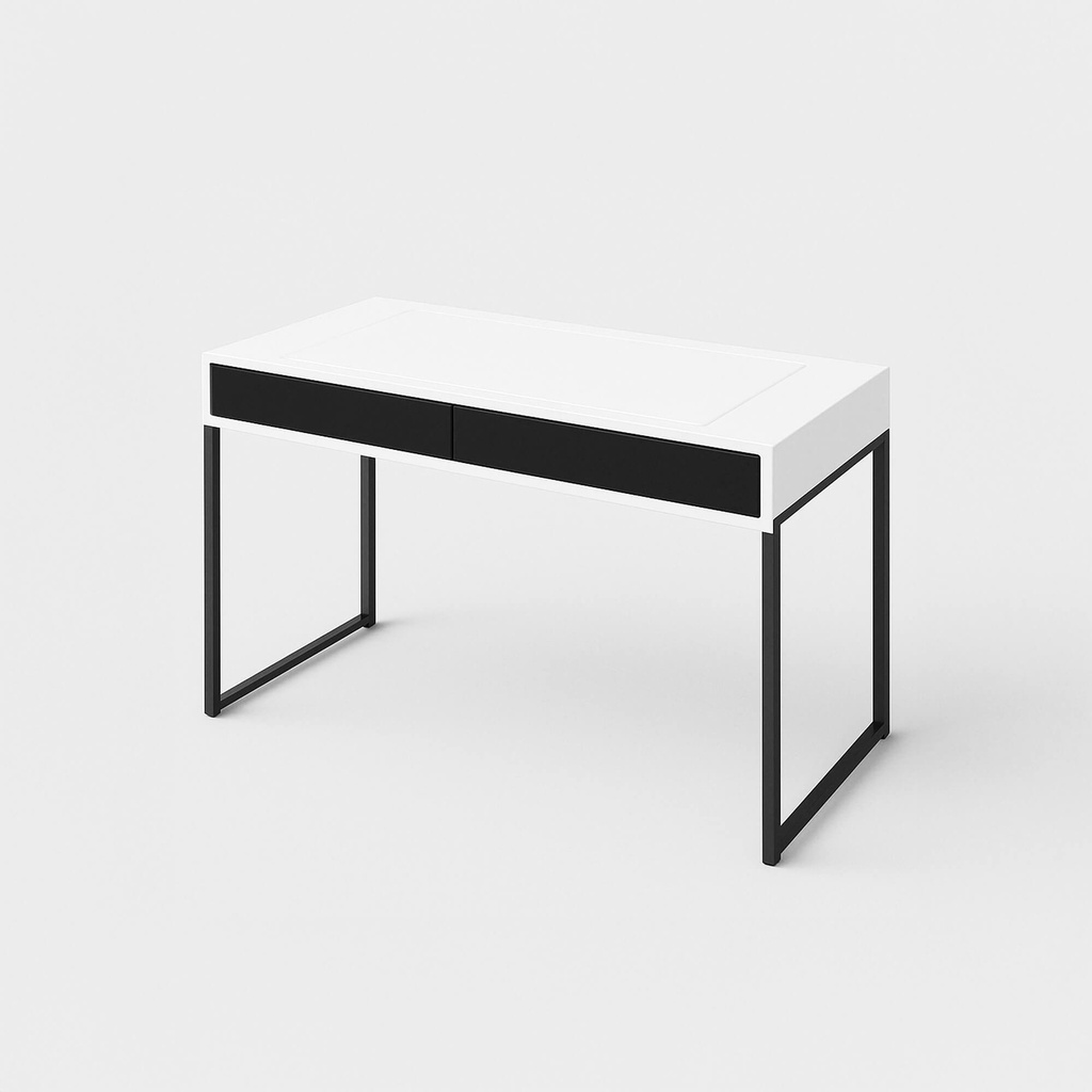 [FURN_0096] Escriptori personalitzable (Blanc, Steel)