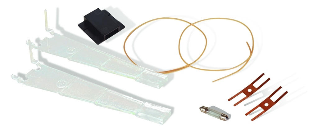 Electrotren (H0 1:87) Equipo Luz para Coches 5000 y Correos