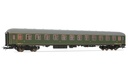 RENFE, coche de segunda clase, BB 8562, decoración verde, ép. III