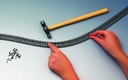 Vía flexible (970 mm)