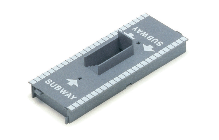 SecciÃ³n metro plataforma (de plÃ¡stico)