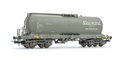 RENFE, vagón cisterna de 4 ejes para vino Zas, decoración gris "Savesa", ép. IV-V. Ejes para sistema AC: HC6102 (10,50 x 24,50 mm)