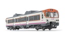 RENFE, automotor diesel 596, decoración «Media Distancia», 9-569-003-4, ép. VI
