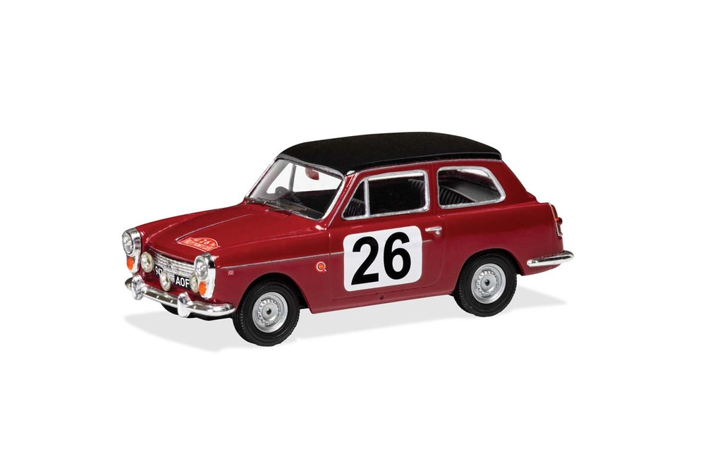 A40 Farina Mk1 'Alf', 1960 Monte Carlo Rally, Winner: Coupe des Dames, Pat Moss & Ann Wisdom