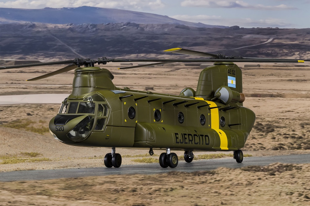 Boeing CH-47C Chinook ‚Äì Argentine Army ‚Äì Captured by British Army