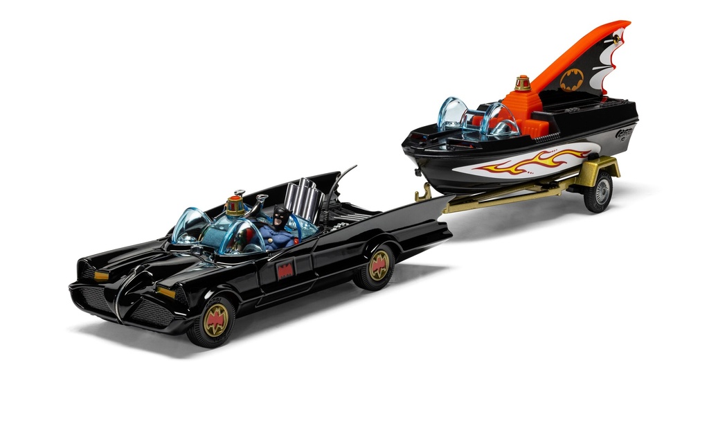 Corgi Toys - Batmobile & Bat Boat