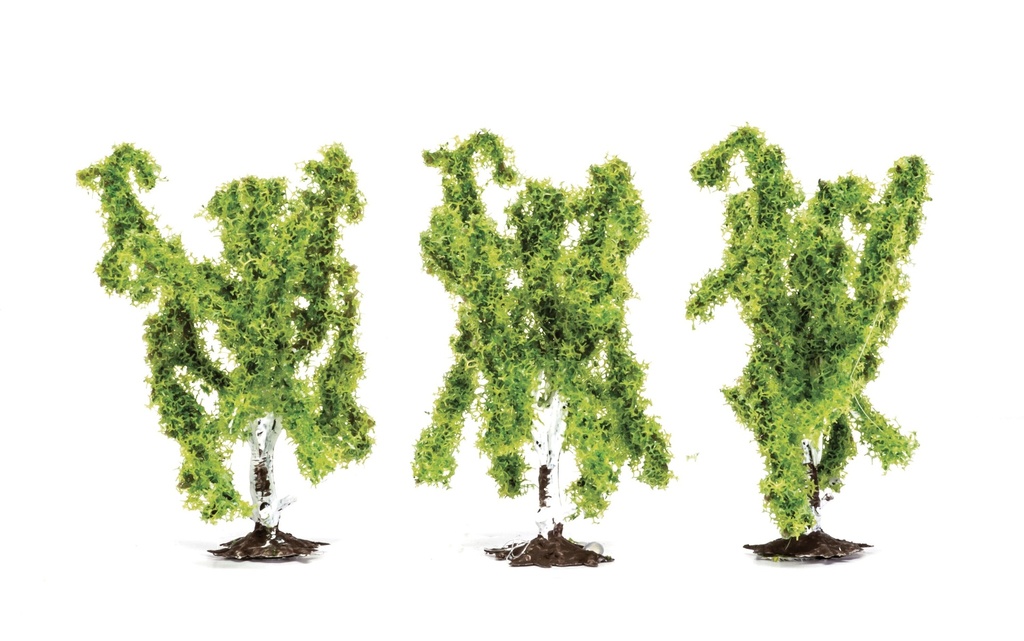 Birch Trees - 3x Pieces