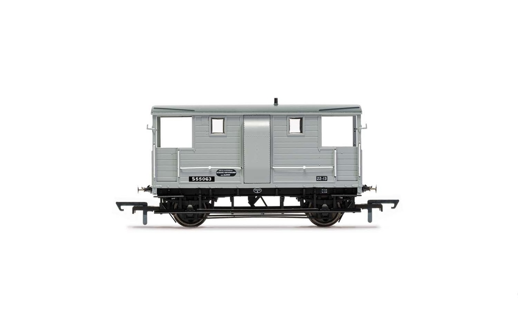 BR, 24T Diag. 1543 Goods Brake Van, S55063 - Era 4