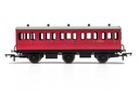 BR, 6 Wheel Coach, 3rd Class, Fitted Lights, E31085 - Era 4
