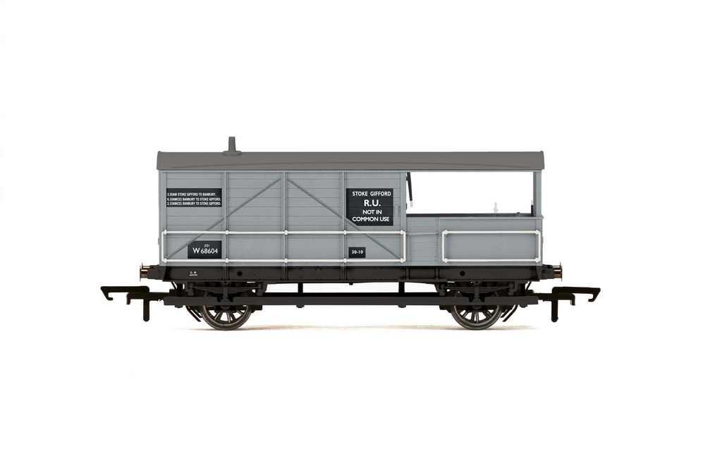 BR, AA15 20T 'Toad' Brake Van, W68604 - Era 4
