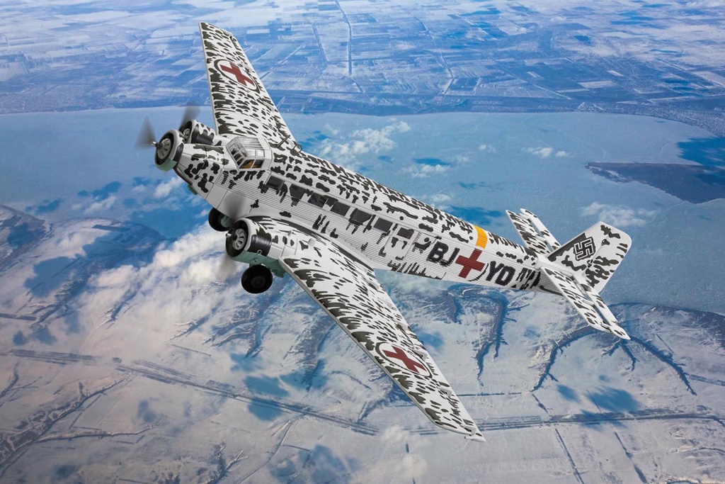 Junkers Ju-52/3m - Medical Evacuation Aircraft ‚Äì Stalingrad Air Bridge Operations