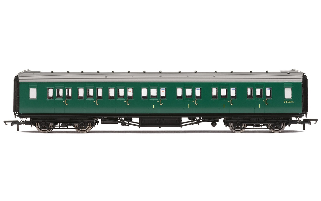BR, Maunsell Corridor Composite, S5673S 'Set 230' - Era 5