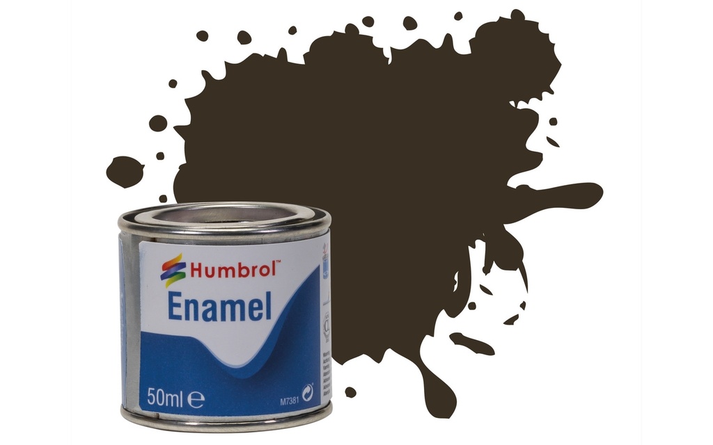 Enamel Paint: 10 - Service Brown - Gloss - (50ml)