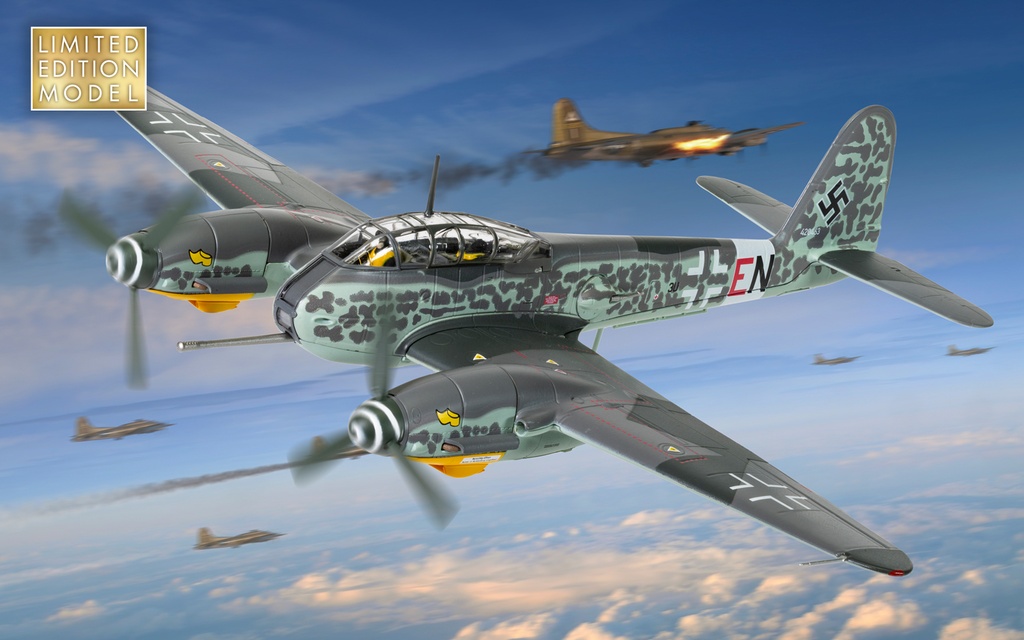 Messerschmitt Me 410A-1/U4 - 5./ZG26 - Oblt Friedrich 'Fritz' Stehle
