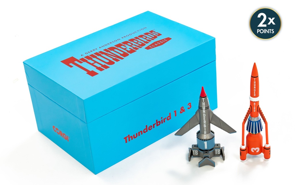 Thunderbirds F.A.B. Collection - Thunderbird 1 and 3