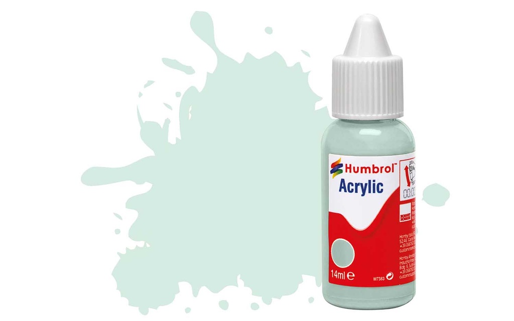 Acrylic Paint: 23 - Duck Egg Blue - Matt - (14ml)