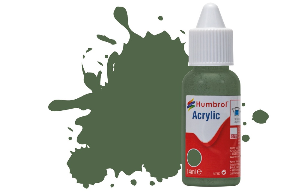 Acrylic Paint: 252 - RLM 82: Olivgrun - Matt - (14ml)