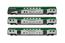 Trenord, set di 3 carrozze Vivalto, livrea Trenord, composto da carrozza pilota e 2 carrozze intermedie, ep. VI