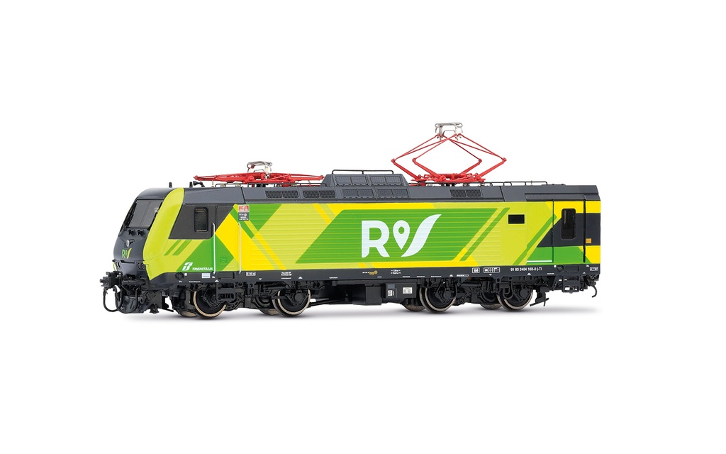 FS Trenitalia, E.464, nuova livrea “Regionale”, verde/giallo