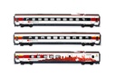 SBB, set di 3 carrozze aggiuntive EMU classe RABe 503, livrea bianca, ep. VI
