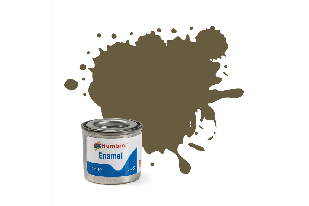 Enamel Paint: 86 - Olive Green - Matt - (14ml)