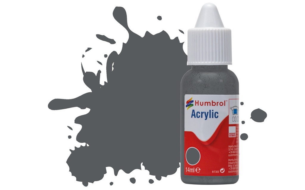 Acrylic Paint: 125 - US Dark Grey - Matt - (14ml)