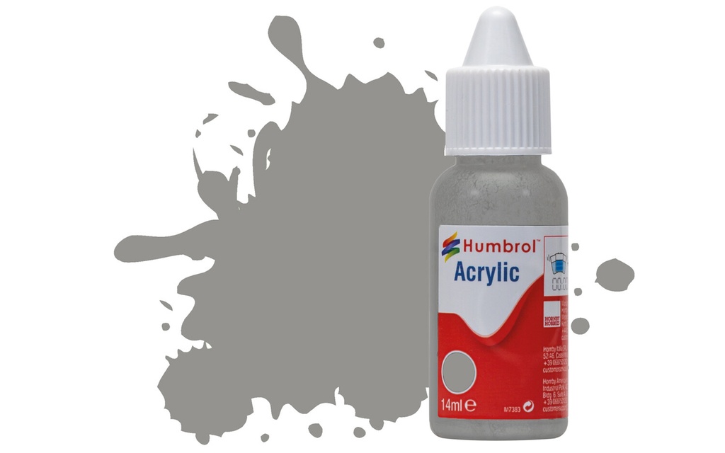 Acrylic Paint: 126 - US Medium Grey - Matt - (14ml)