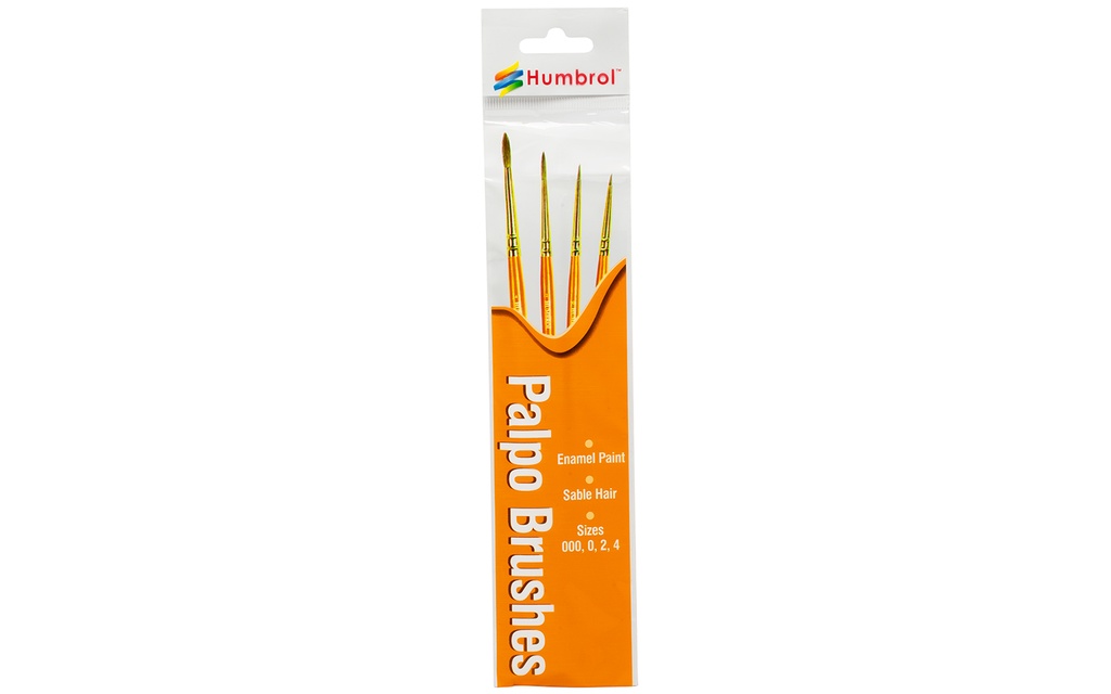 Palpo Brush Pack - (Sizes: 000/0/2/4)