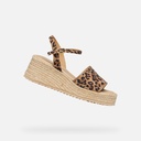 D651KB00711 ALEMERIA MUJER - Sandalias de leopardo