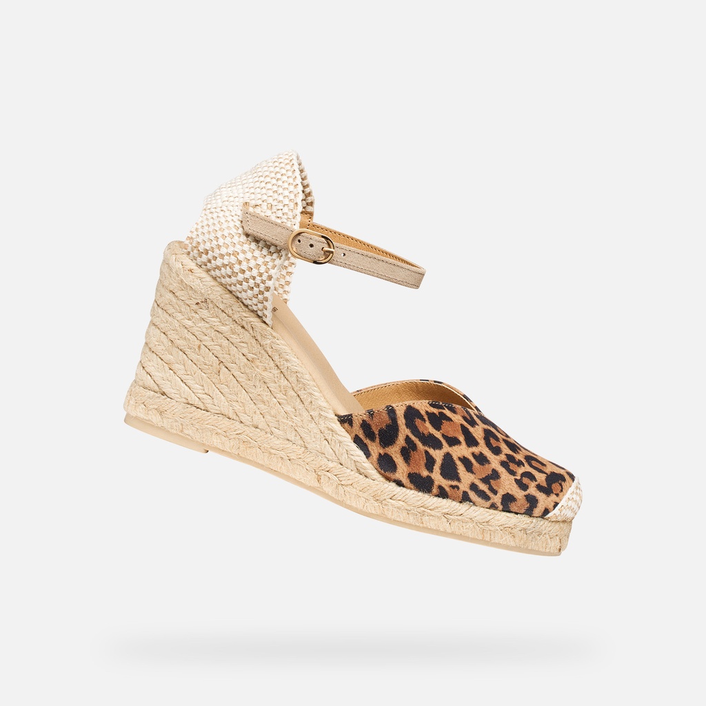 GELSA MUJER - Sandalias de leopardo
