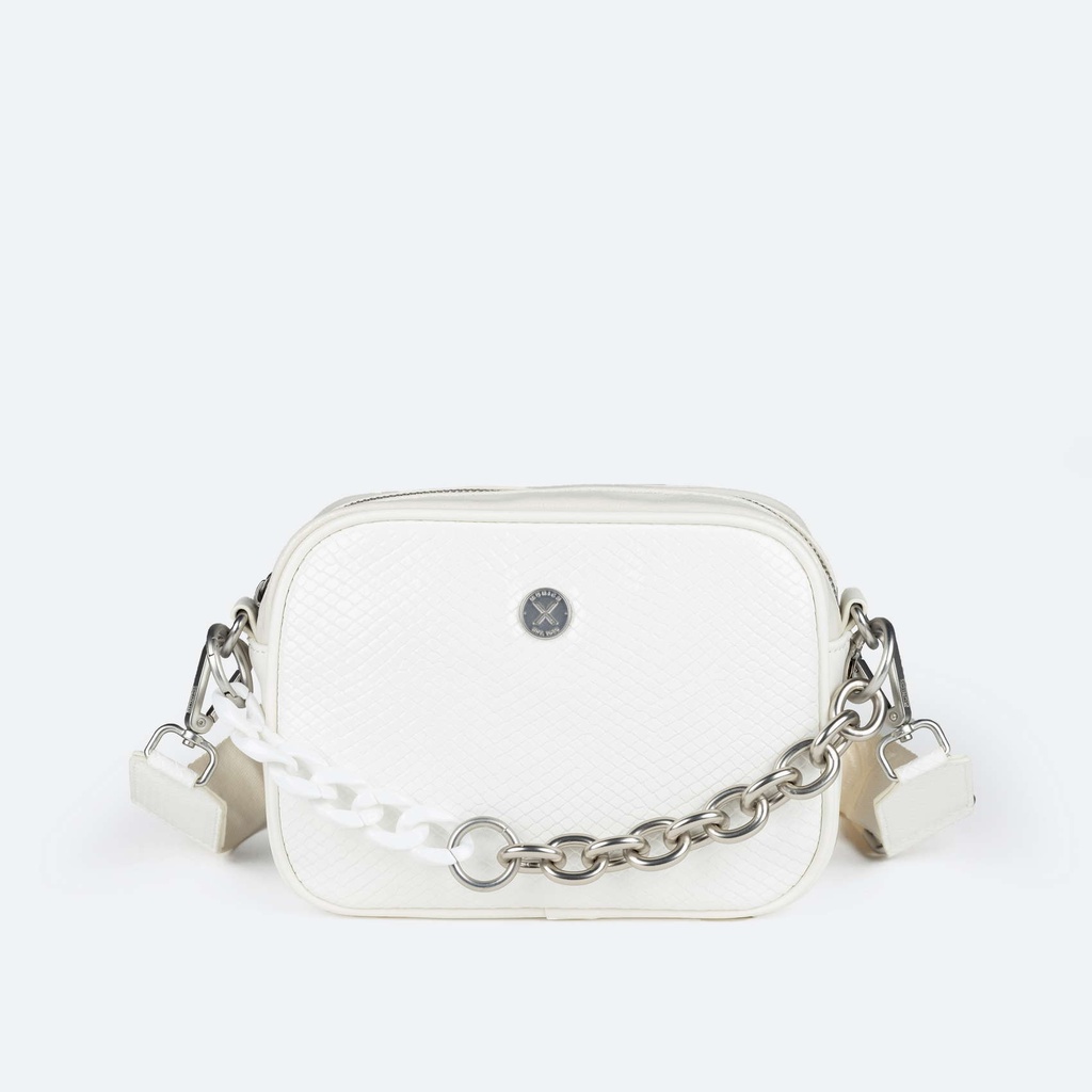 SPLASH CROSSBODY CAMERA WHITE
