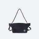 GLOSS FANNYPACK BLACK