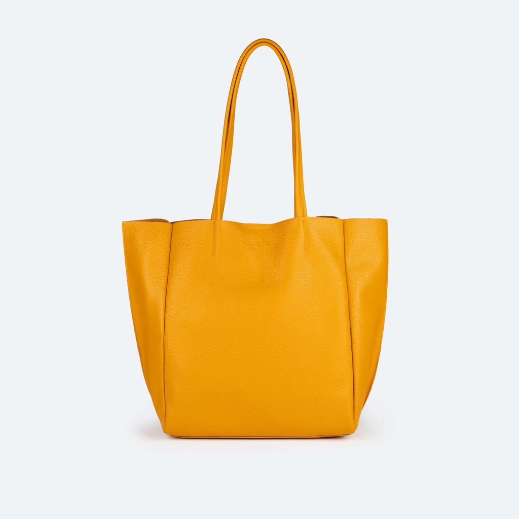 LOFT WOMAN SHOPPER MOUTARD