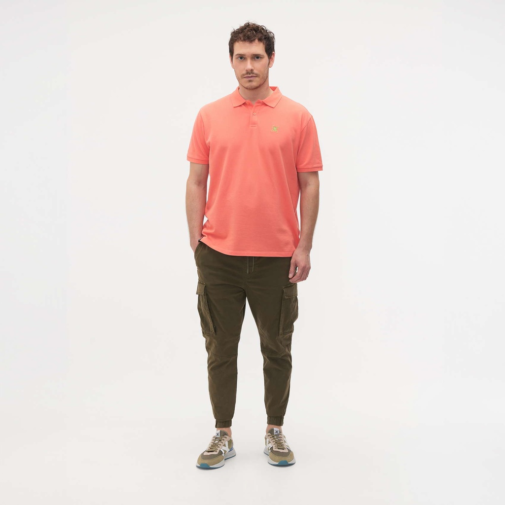 Pantalón MUNICH Cargo explore de algodón-elastano khaki