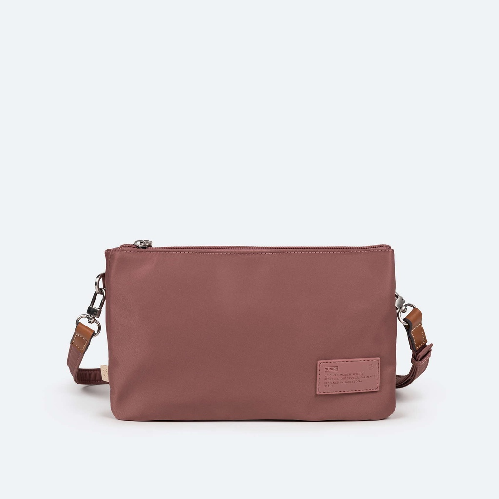 Bolso Bandolera Sostenible con Doble División CROSSBODY. XPLORE RECYCLED.