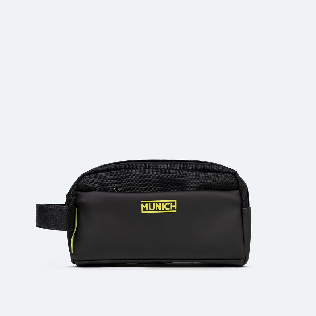 7113174 Neceser Negro de Alta Resistencia con Bolsillo Oculto JUNGLE TOILETRY BAG
