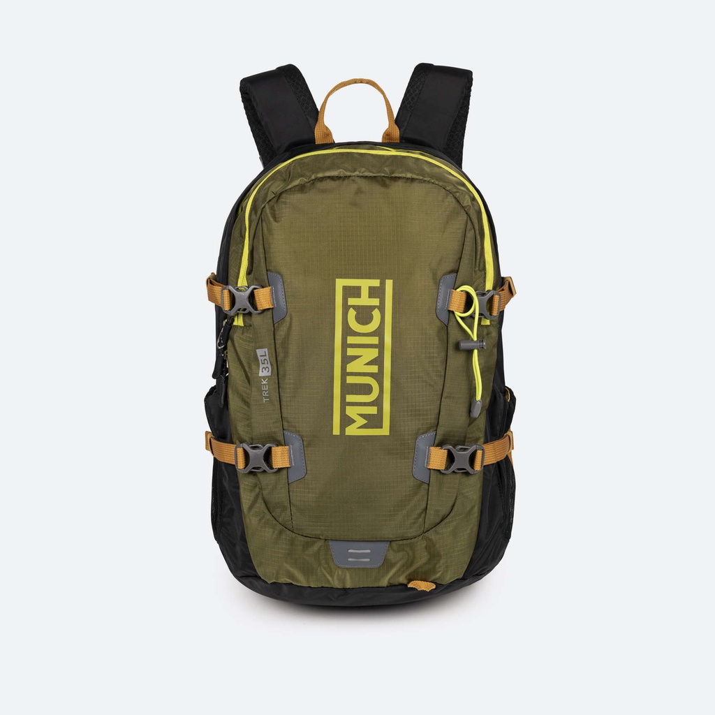 MUNICH GYM SPORTS BACKPACK TRECK 35L KHAKI