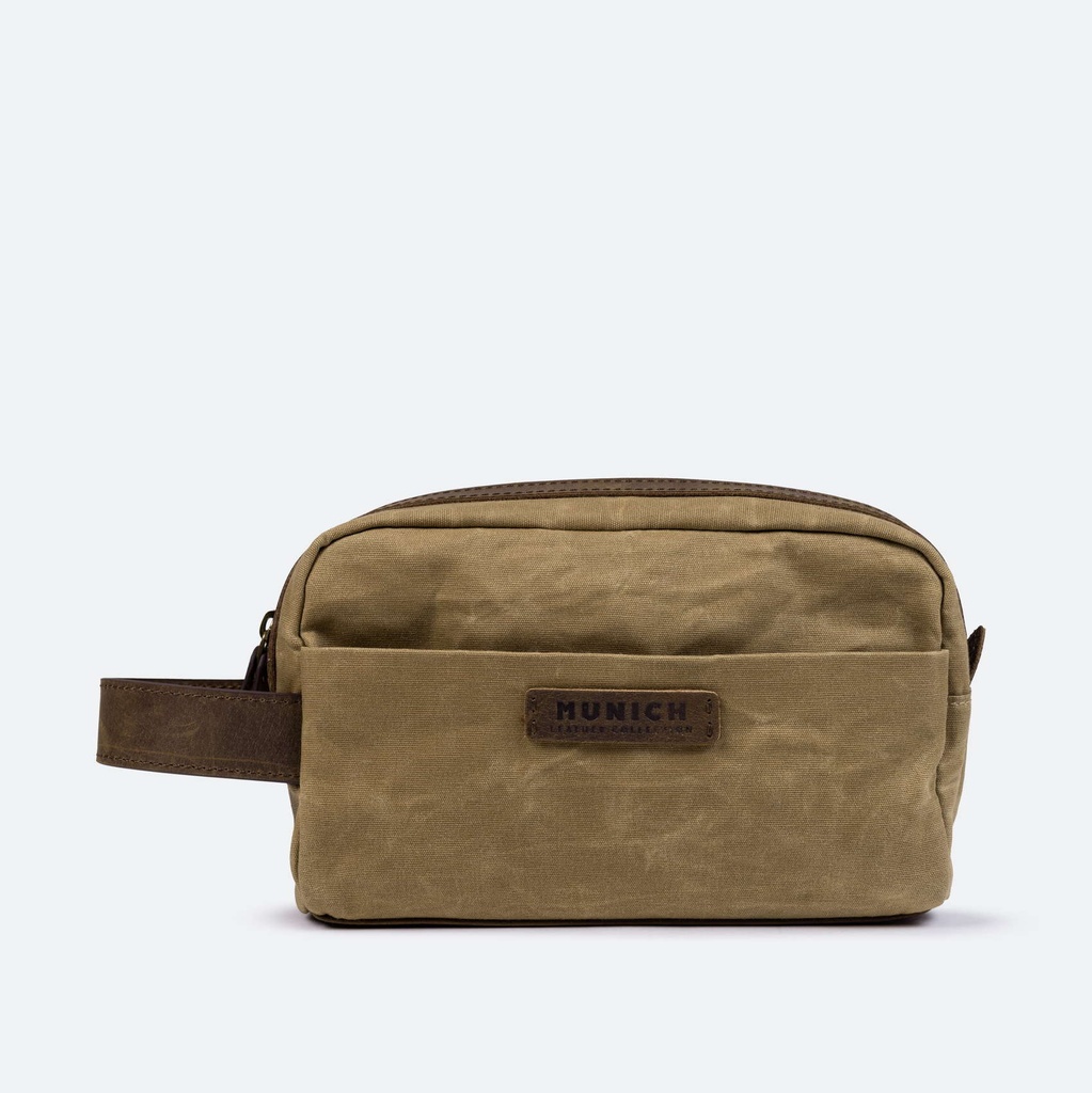 7017025 Neceser Premium Craft Heritage en Canvas Encerado y Piel