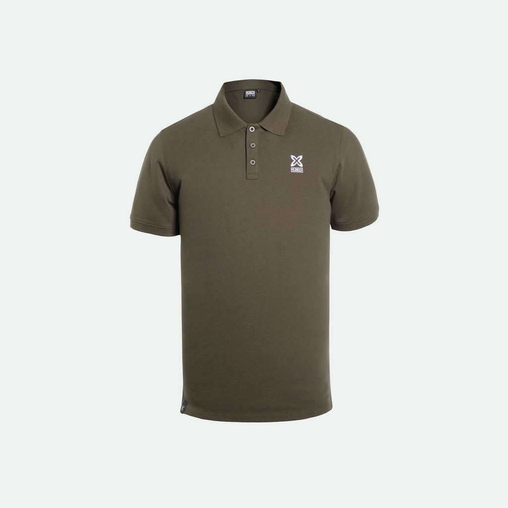 Polo MUNICH de algodón khaki