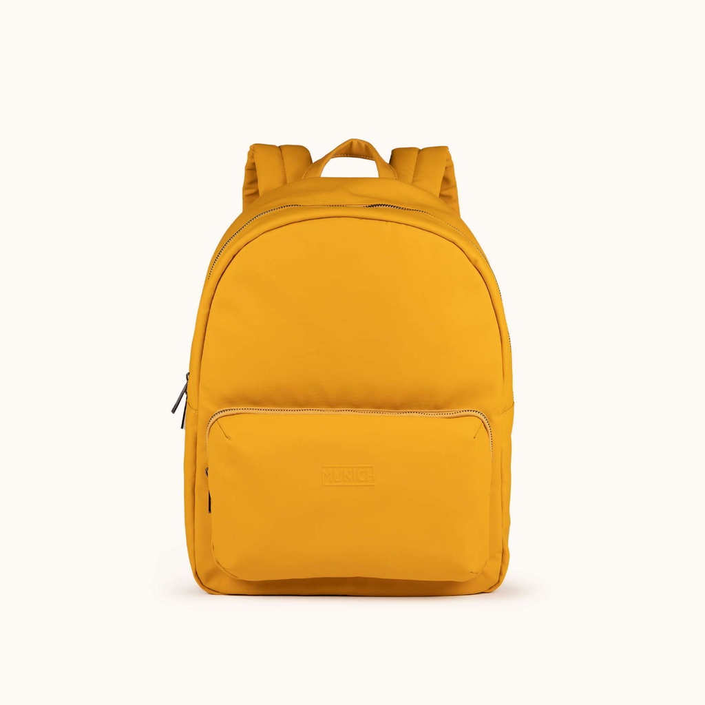 Mochila Urbana de Poliéster Reciclado Mostaza BACKPACK PEAK RECYCLED