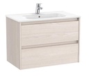 Conjunto Unik Tenet (mueble base c/2 cajones y lavabo) 785x460x565 mm, fresno nórdico, (A851777434)