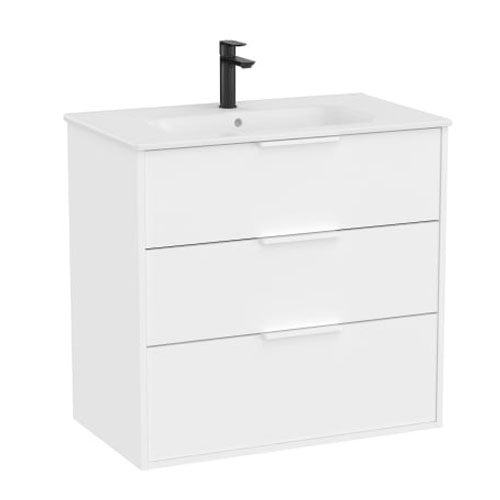 Conjunto Unik Optica (mueble base c/3 cajones y lavabo), 805x455x755 mm, blanco mate, (A852457509)