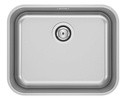 Fregadero Lisboa (ks) de 1 cubeta de acero inoxidable, 500x400x180 mm, (A870M10500)
