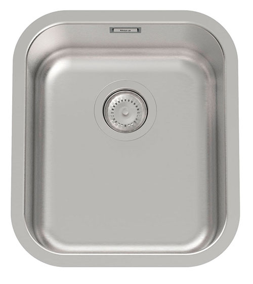Fregadero Porto (ks) de 1 cubeta de acero inoxidable, 390x450x180 mm, (A870R10330)