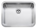 Fregadero Berlin de 1 cubeta de acero inoxidable, 610x460x184 mm, (A871551B00)